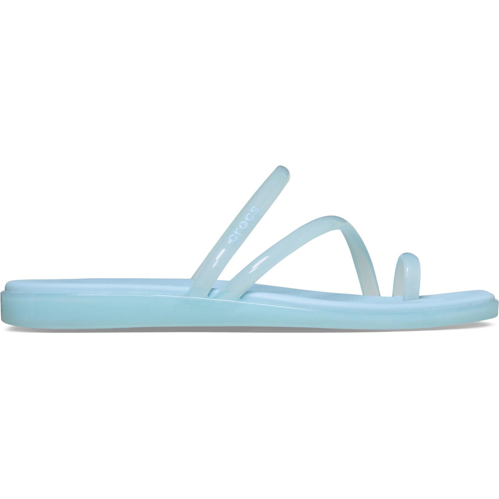 Crocs Miami Jely Toe Loop Eva Damen Sandalen Himmelblau