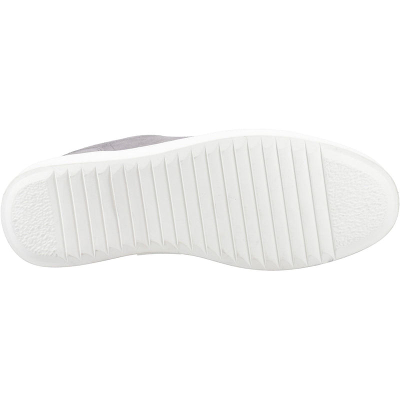 Hush Puppies Madden Herren Sneaker Aus Veloursleder In Grau