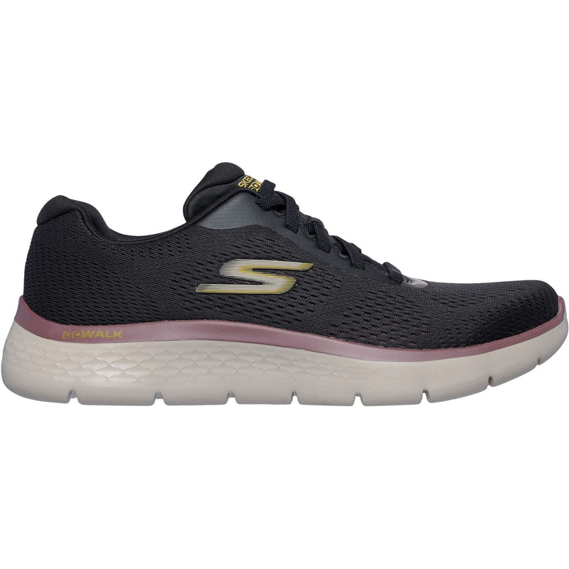 Skechers GO WALK Flex Herren Sneaker Aus Textil In Schwarz/Mehrfarbig
