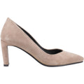 Hush Puppies Olivia Wildleder Damen Mokka Runde Pumps