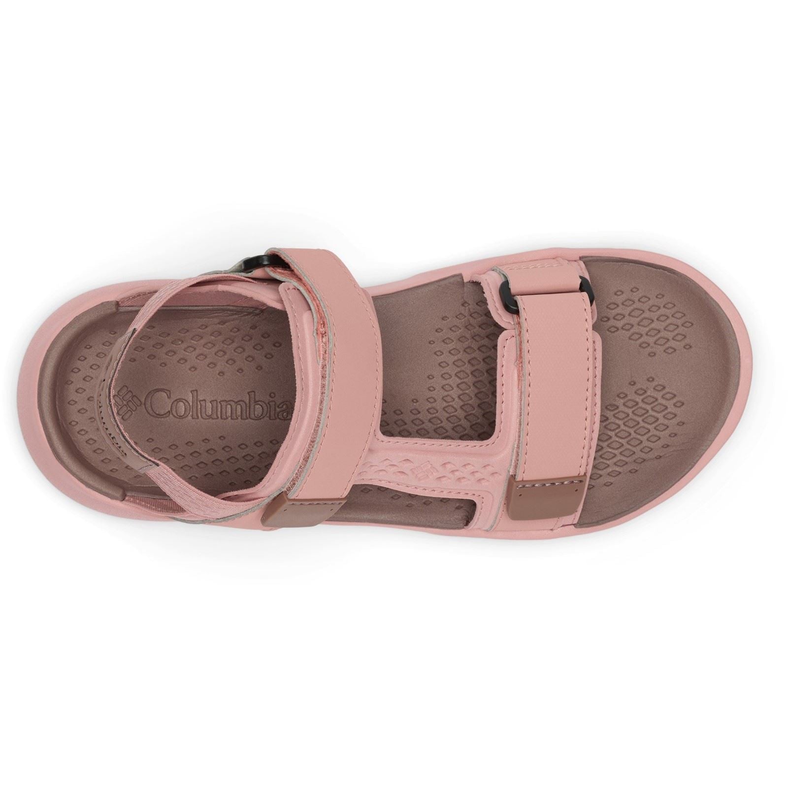 Columbia Peakfreak Roam Sandal Polyester Damen Radiergummi Rosa/Mocha Sandalen