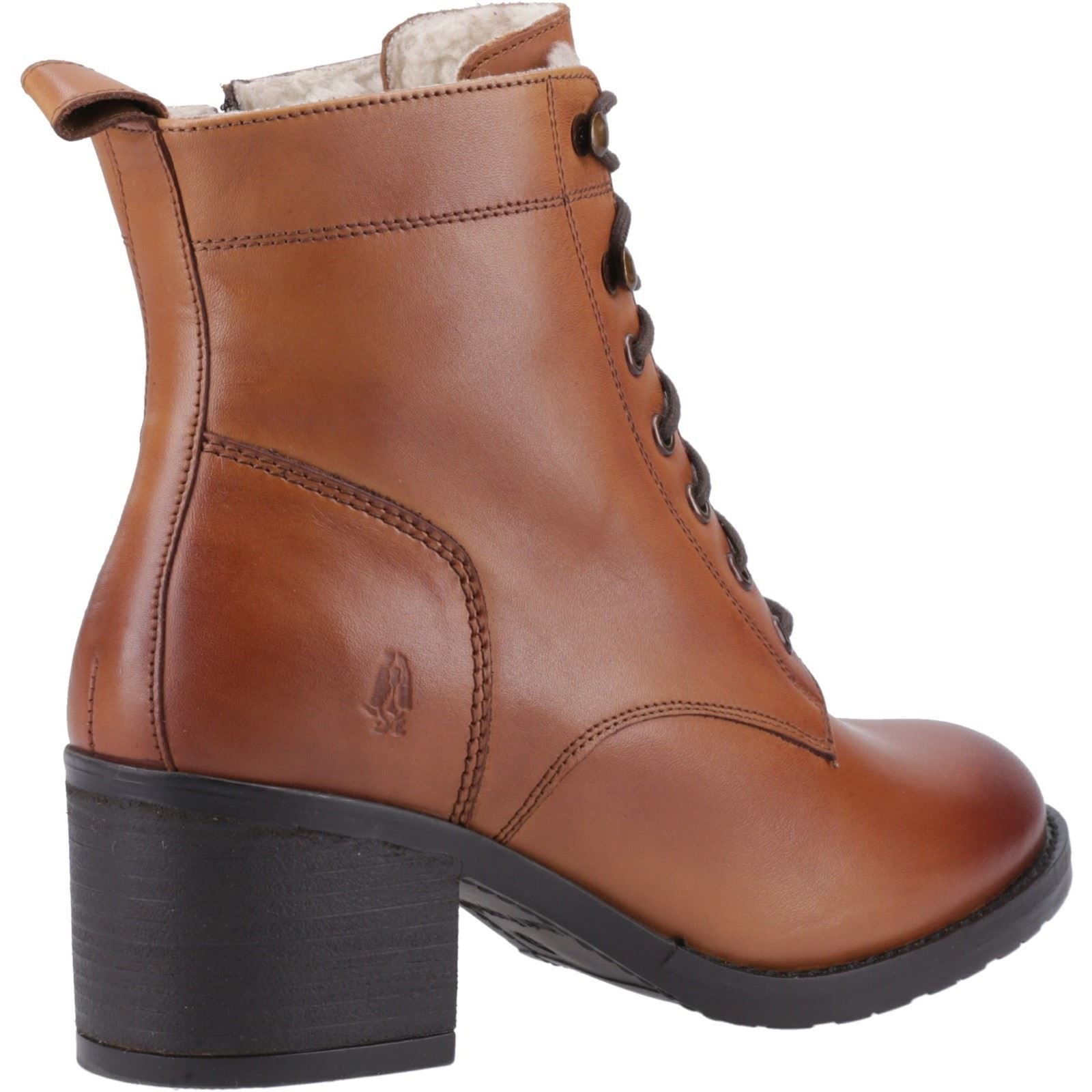 Hush Puppies Harriet Leder Damen Stiefeletten In Braun