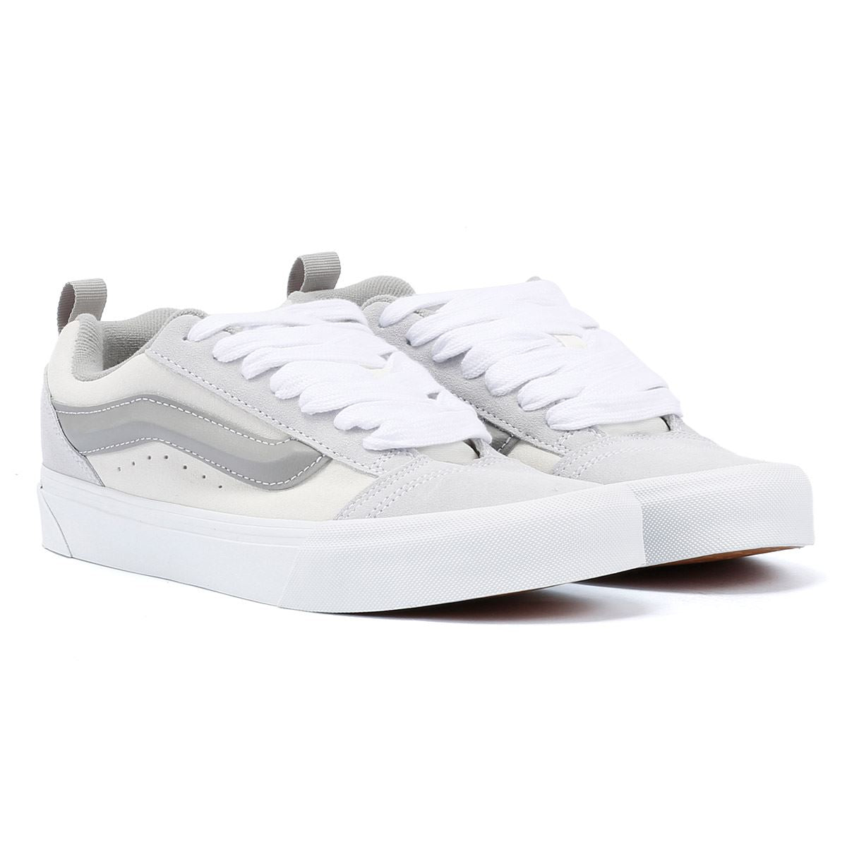 Vans Knu School Tri-Tone Graue Wildleder-Sneakers