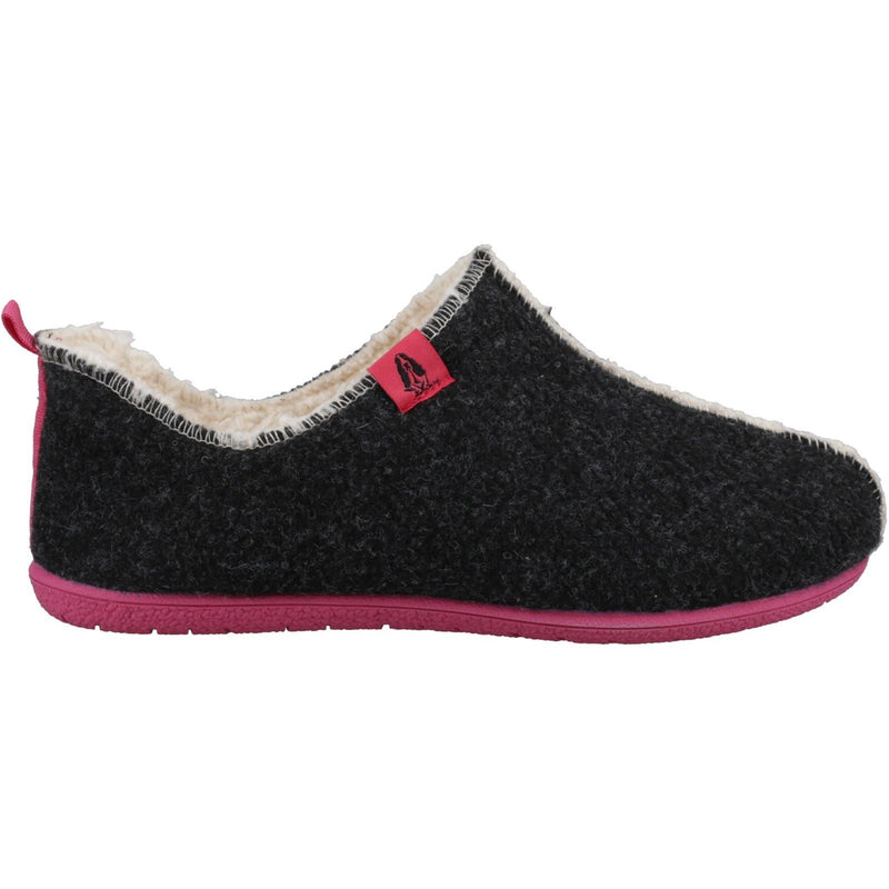 Hush Puppies Good Damen-Zehenschlappen Aus Anthrazit