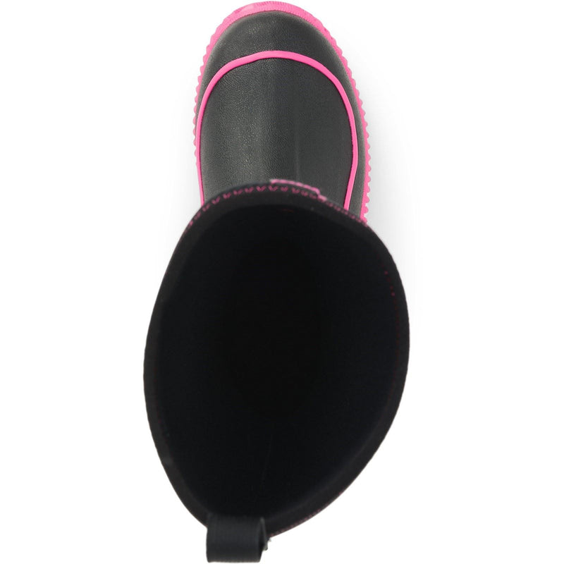 Muck Boots Hale Gummistiefel Schwarz/Rosa