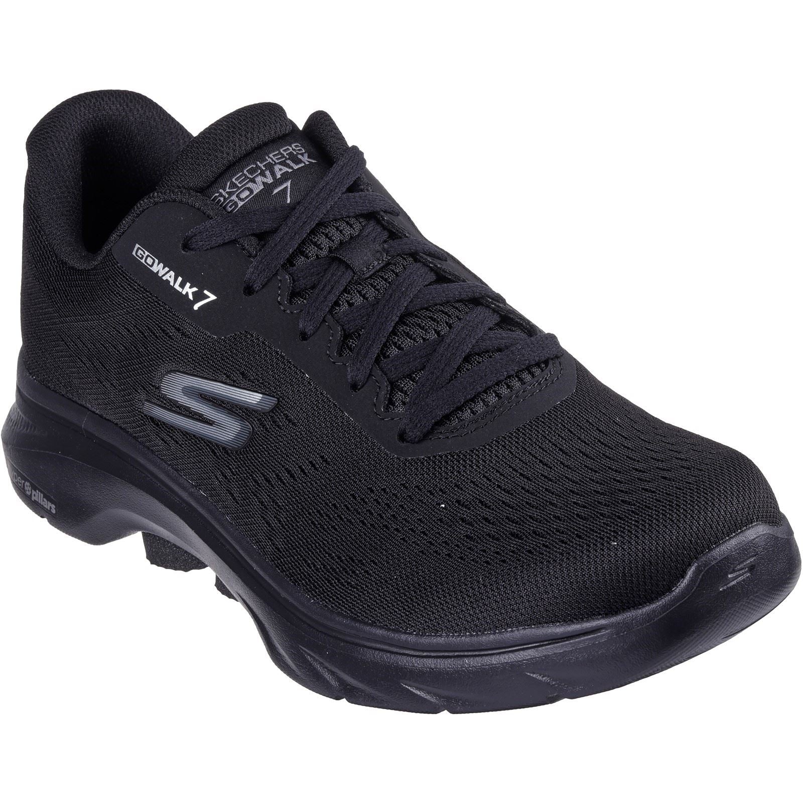 Skechers GO WALK 7 Avalo 2 Textile Herren-Sneaker In Schwarz