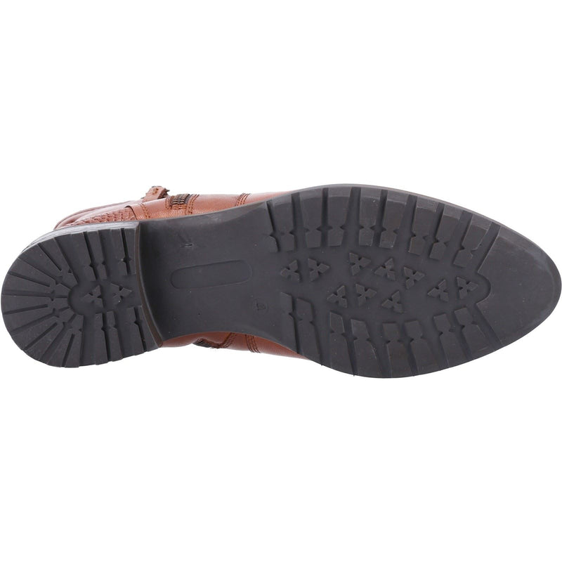 Hush Puppies Scarlett Damen Stiefel aus Leder in Tan