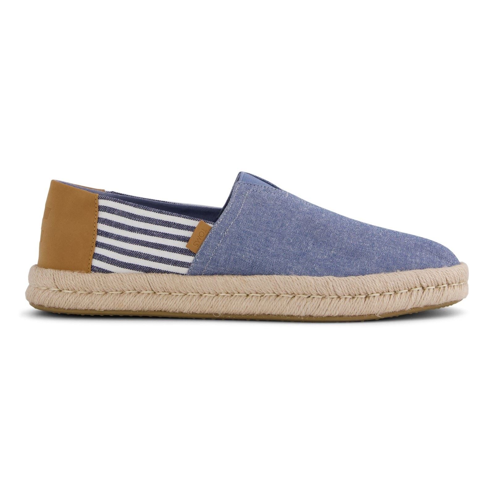 TOMS Alpargata Rope 2.0 Textil Herren Navy Espadrilles