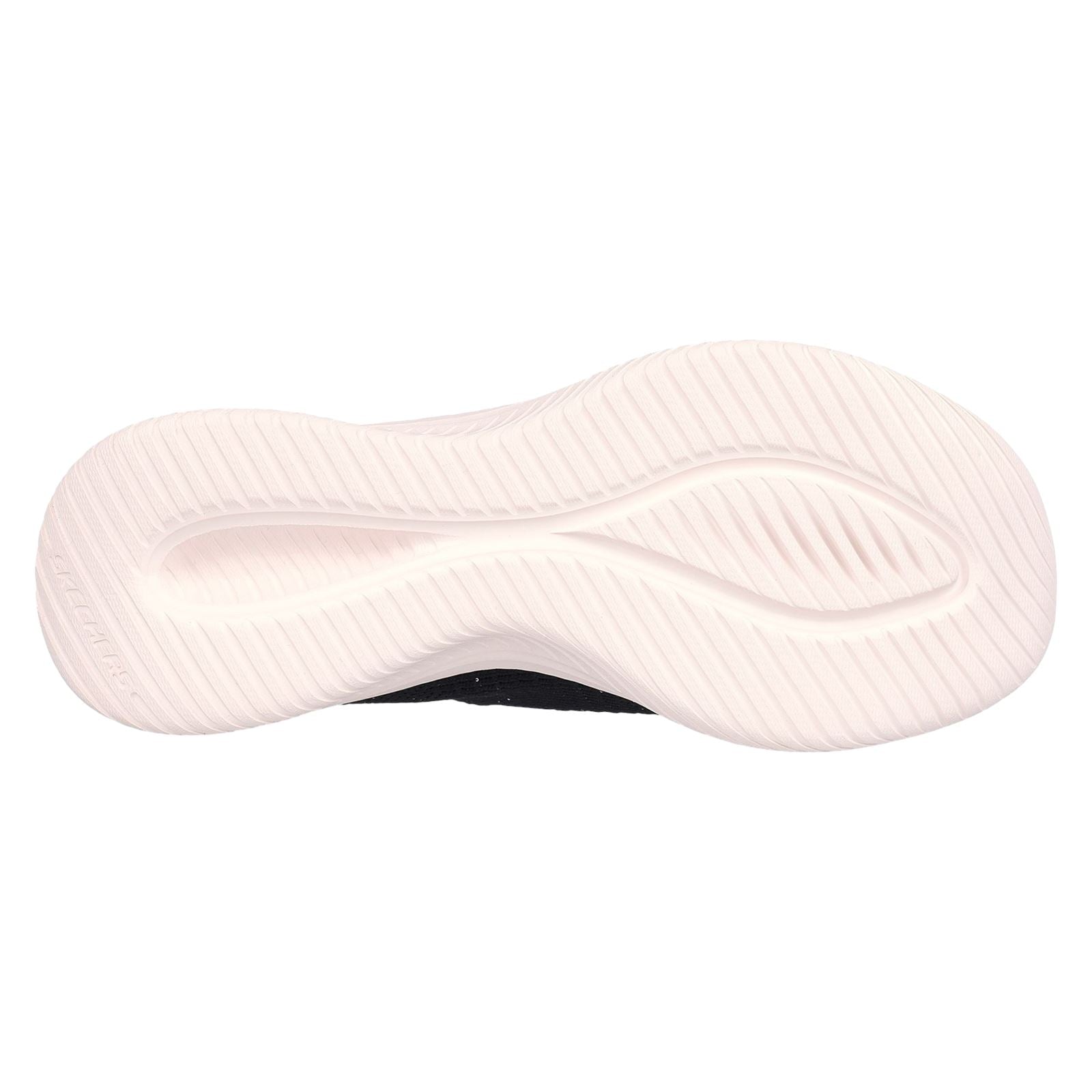 Skechers Ultra Flex 3.0 Textile Damen Sneaker In Schwarz/Roségold