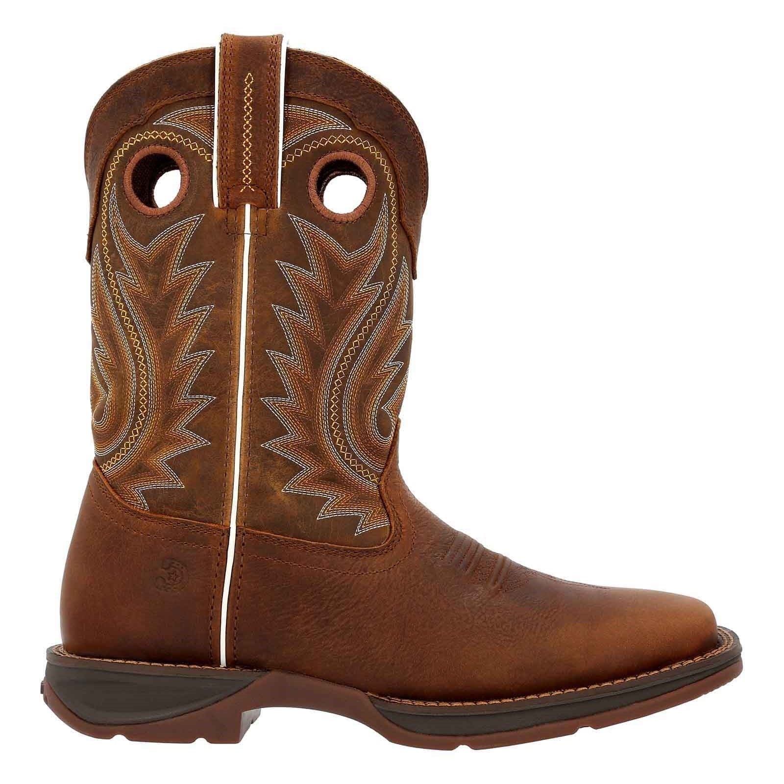 Durango Rebel Herrenstiefel Aus Braunem Sattelleder