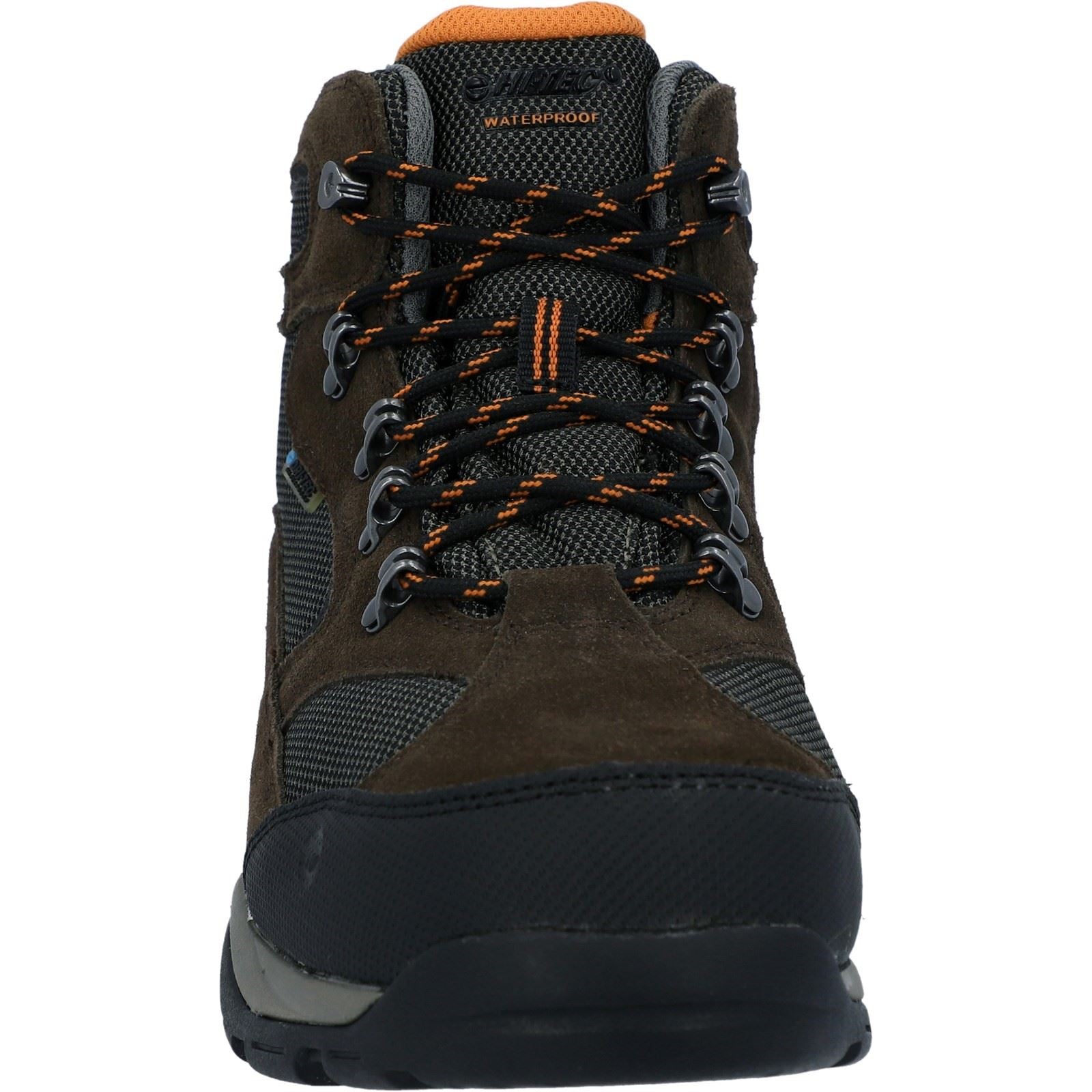 Hi-Tec Storm Wide Herren Wanderstiefel Aus Wildleder In Dunkelschokolade/Dunkeltaupe