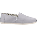 TOMS Alpargata Baumwoll Herren Espadrilles In Drizzle Grau