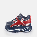 Buffalo 1339-14 Damen Sneaker Aus Blauem Leder