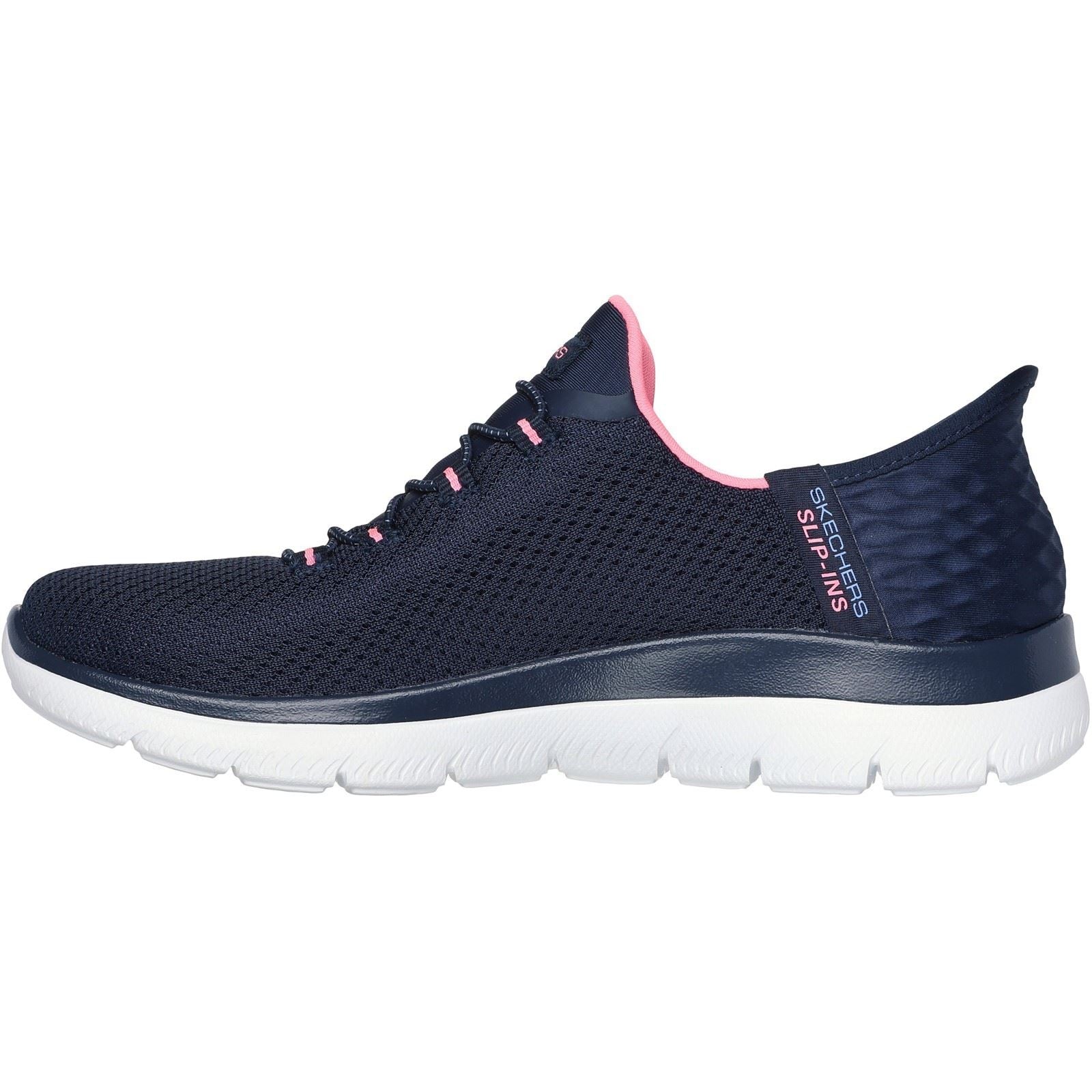 Skechers Summits Diamond Dream Damen Turnschuhe In Marineblau/Rosa