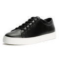 JAK Royal Leder Herren Schwarze Sneakers