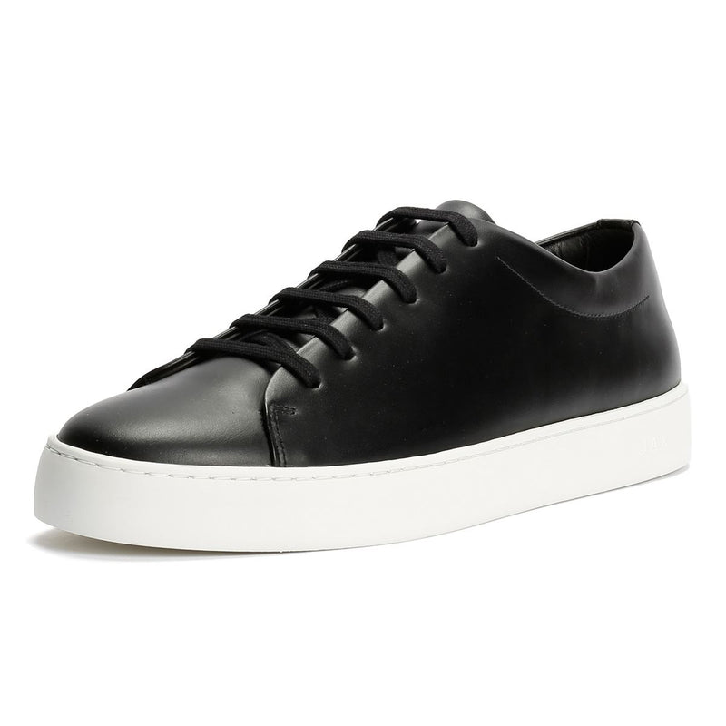 JAK Royal Leder Herren Schwarze Sneakers