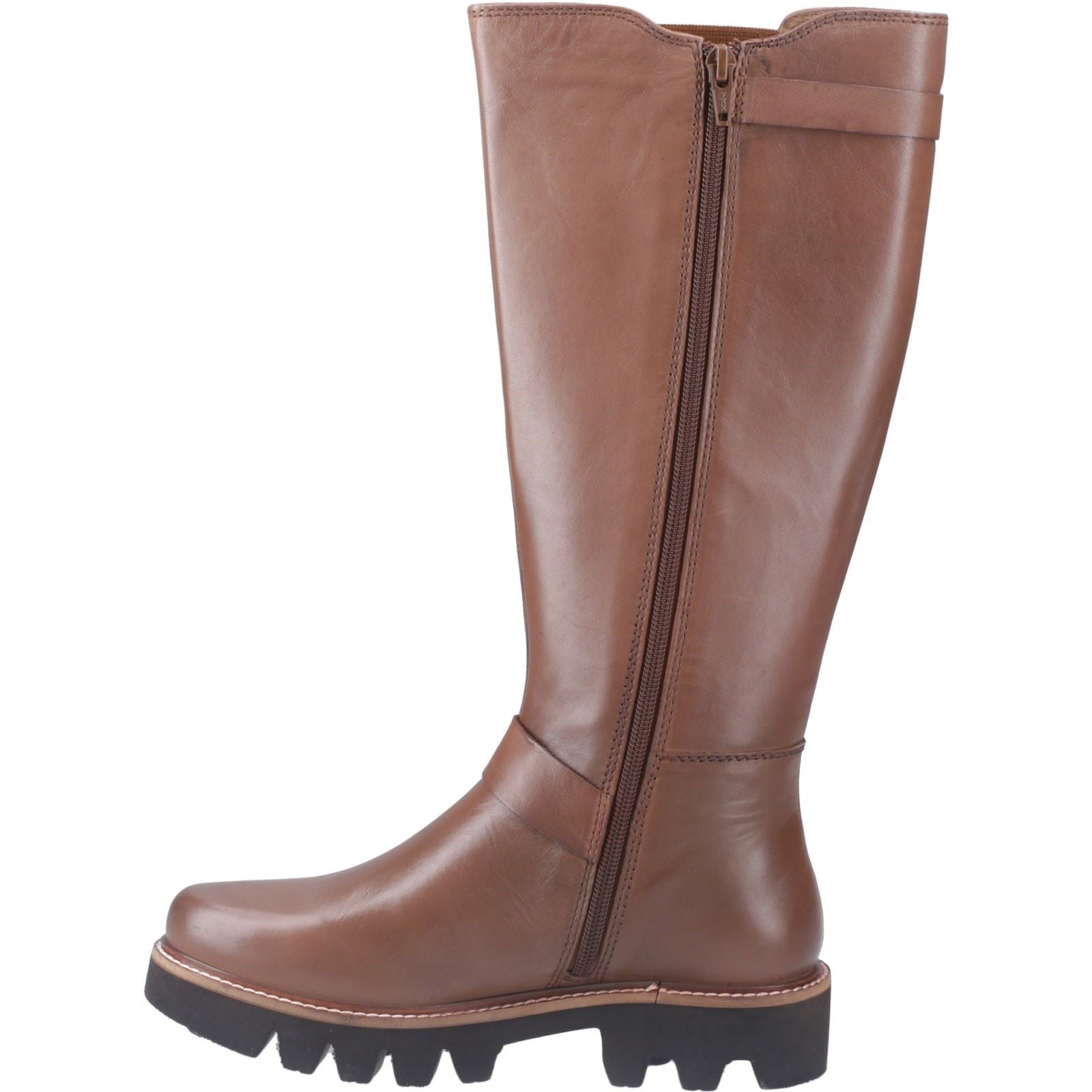 Pod Aleena Fauxleder Damen Tan Stiefel