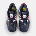 Buffalo 1339-14 Damen Sneaker Aus Blauem Leder