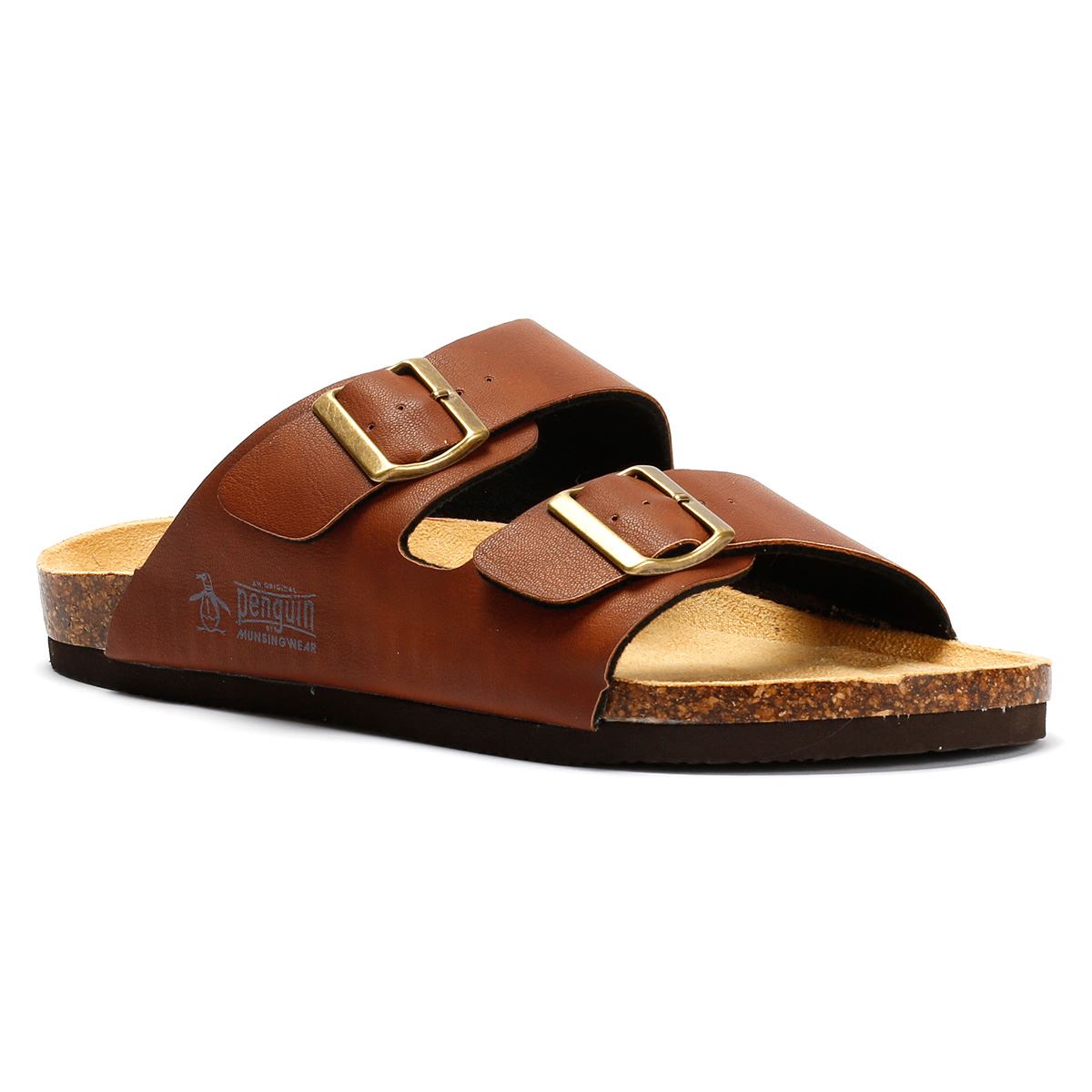Penguin Port 2 Herren Braune Sandalen