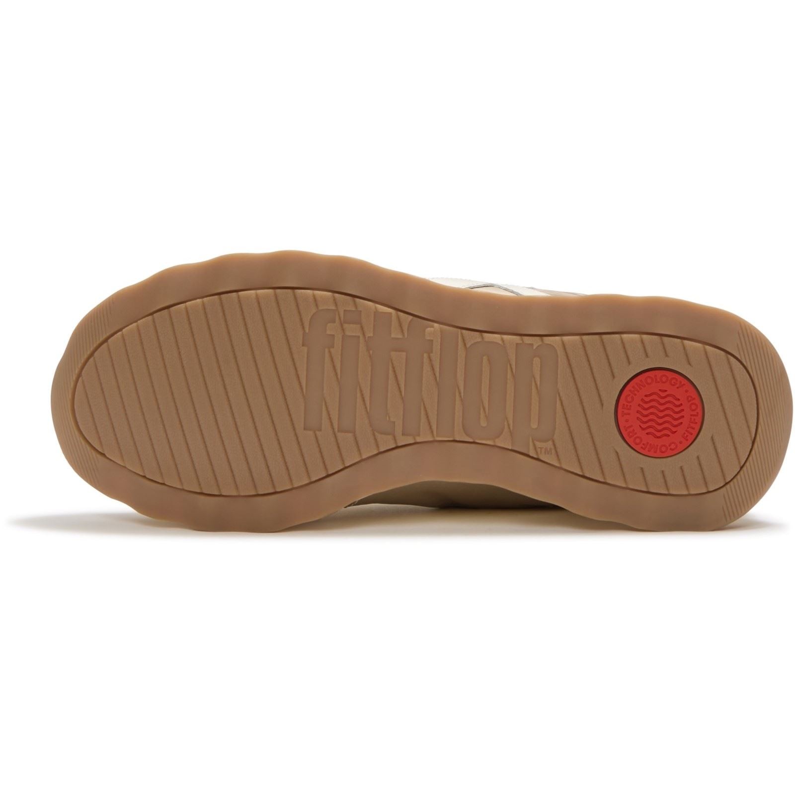 Fitflop Retro-Q FF Nylon Damen Platino Sneakers