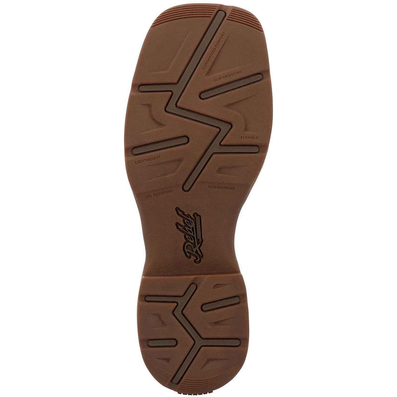 Durango Rebel Herrenstiefel Aus Braunem Sattelleder