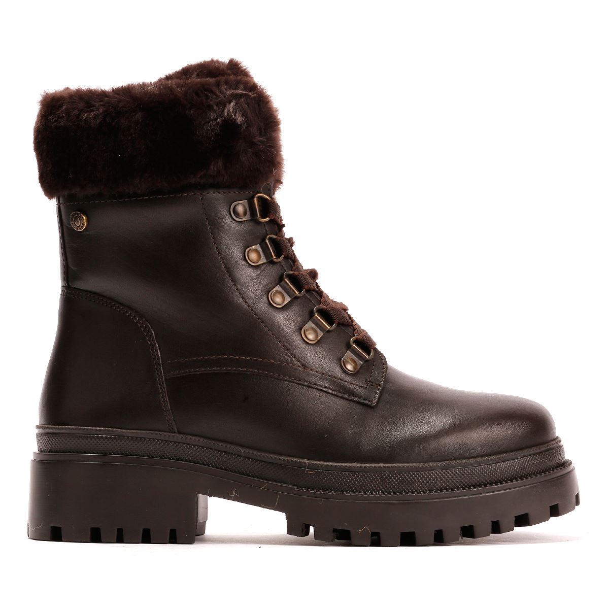 Osprey London The Budapest Leder Damen Braune Stiefel