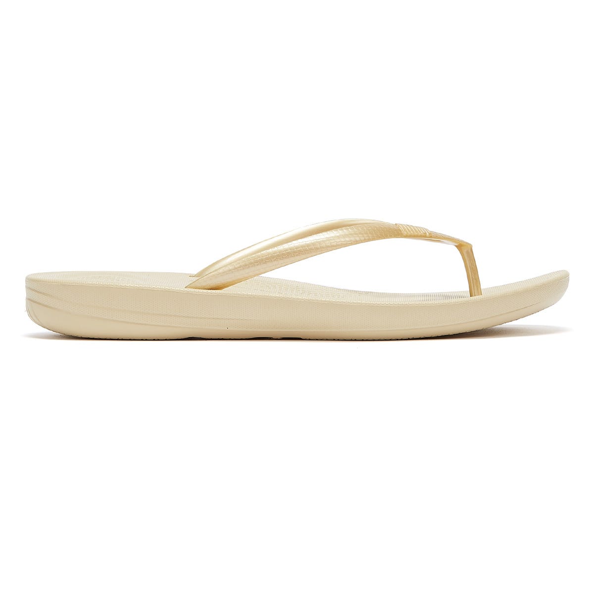 Fitflop IQushion Ergonomic Damen Gold Flip Flops