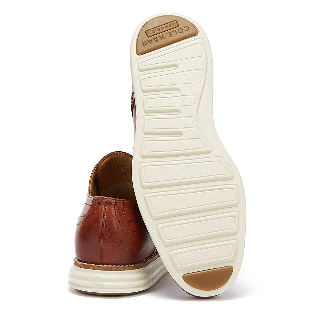 Cole Haan ØriginalGrand Shortwing Oxford Herren Braun / Weiß Brogues