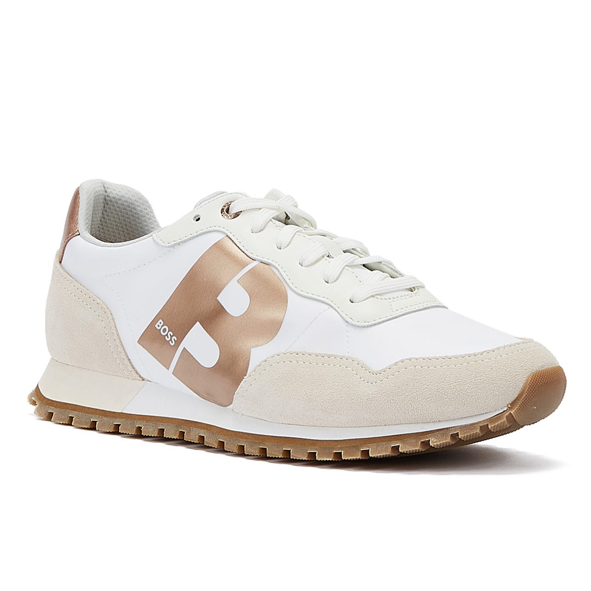 Hugo Parkour Run Womens Open White Trainers