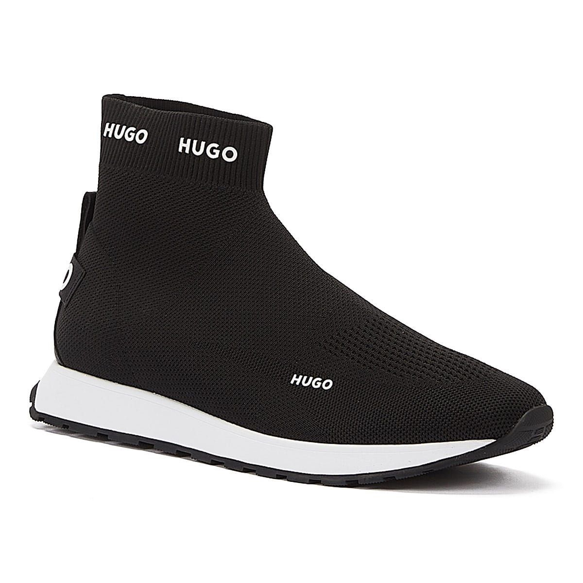 Hugo Icelin Hi Top Womens Black Trainers