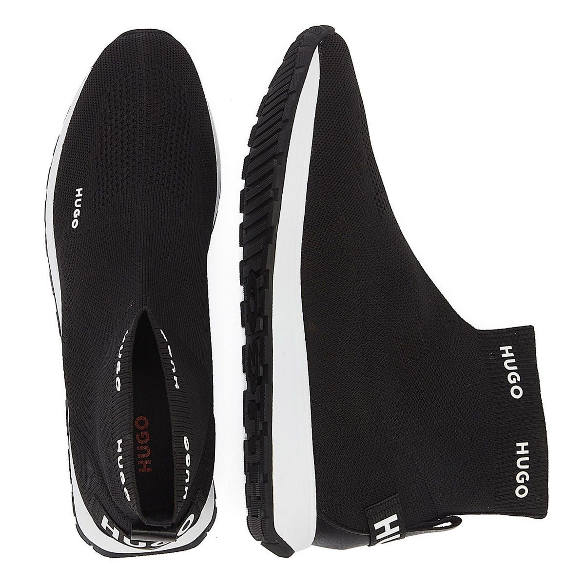 Hugo Icelin Hi Top Womens Black Trainers