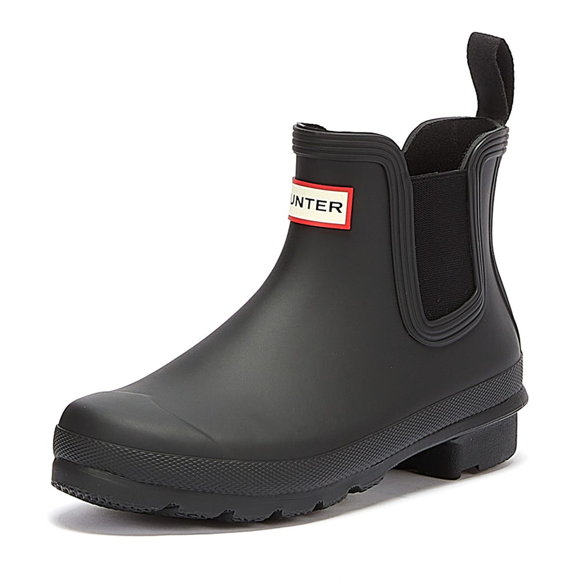 Hunter Original Chelsea Damen-Gummistiefel schwarz