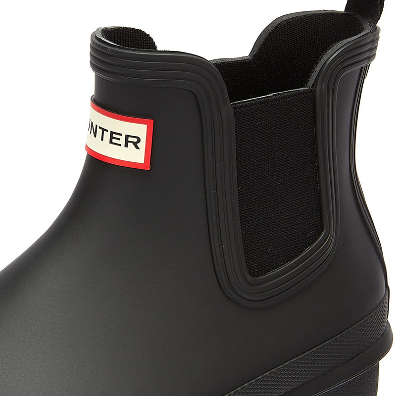 Hunter Original Chelsea Damen-Gummistiefel schwarz