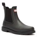 Hunter Commando Chelsea Damen Schwarze Stiefel