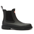 Hunter Commando Chelsea Damen Schwarze Stiefel
