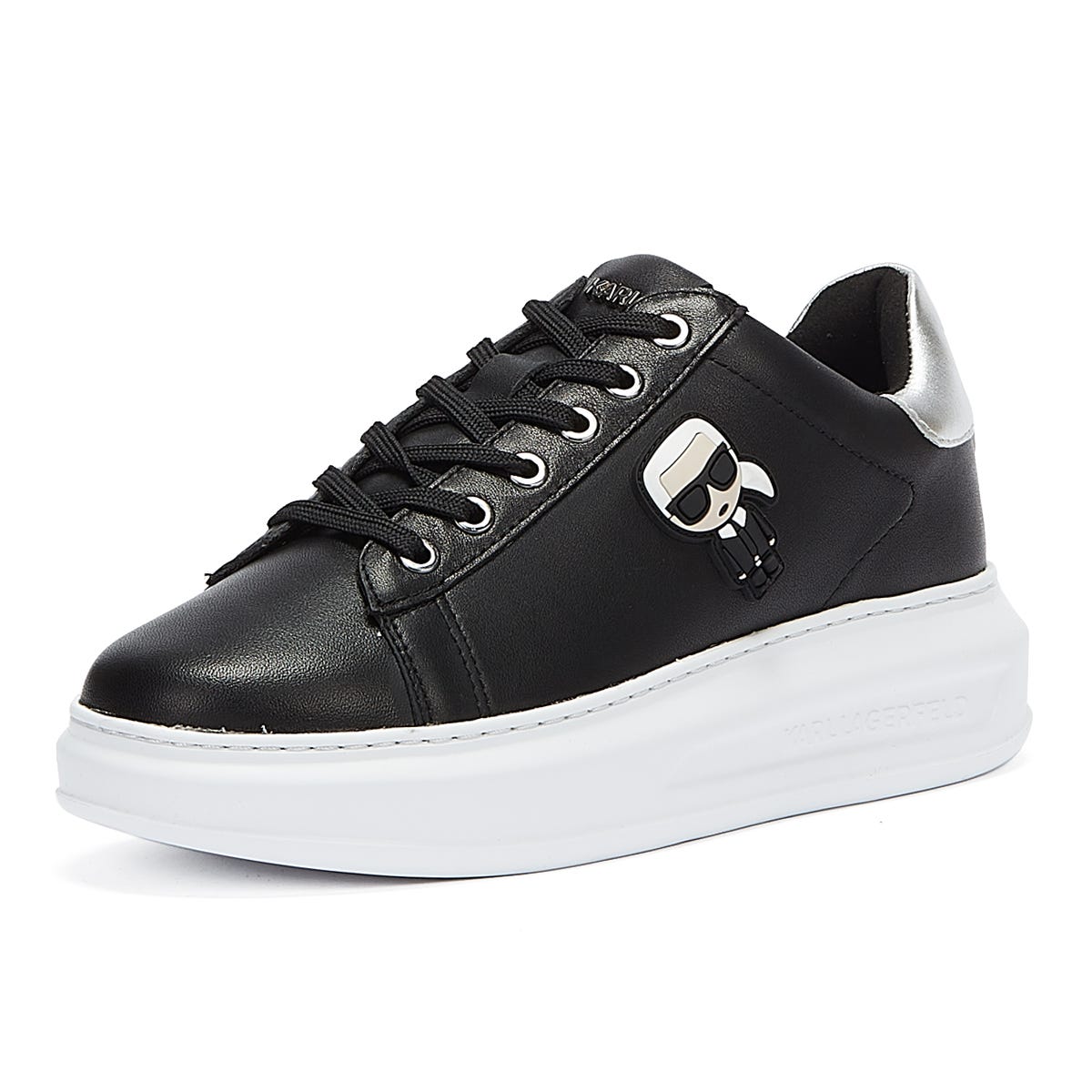 Karl Lagerfeld Kapri Karl Ikonic Womens Schwarz Turnschuhe
