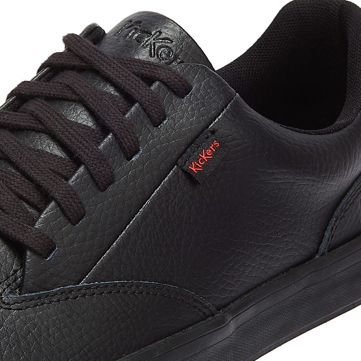 Kickers Tovni Tumble Leder Männer Schwarz Schuhe