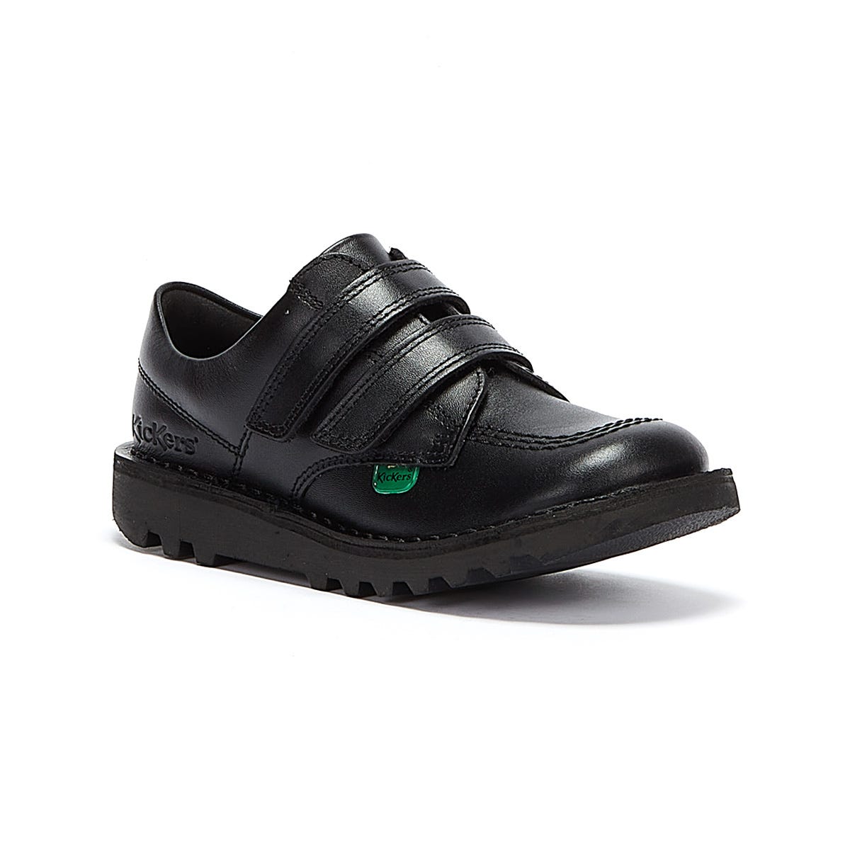 Kickers Junior Kick Lo Velcro Schwarz