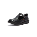Kickers Kick T Infant Schwarz Leder Schuhe