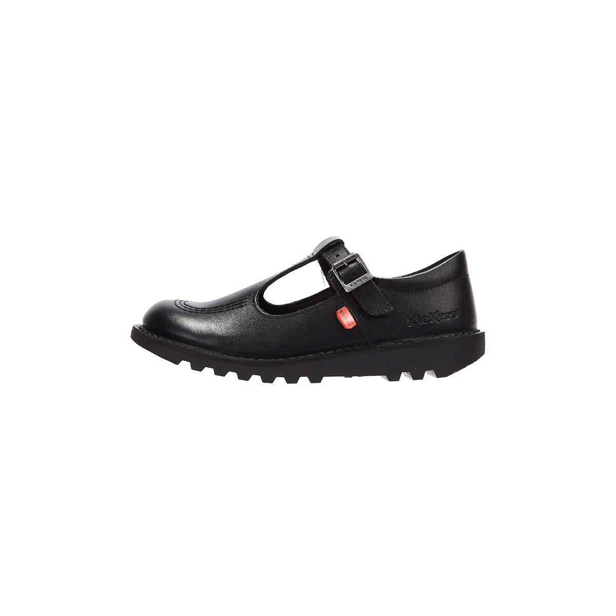 Kickers Kick T Infant Schwarz Leder Schuhe
