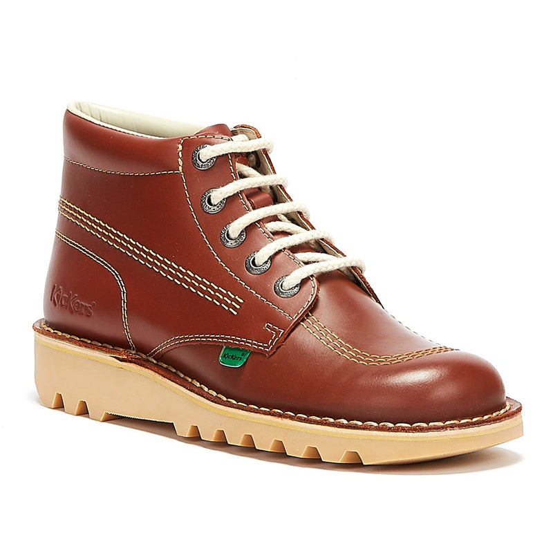 Kickers Tan Kick Hi Herren Lederstiefel