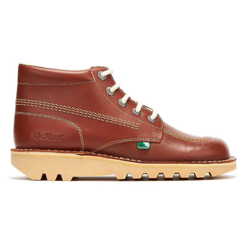 Kickers Tan Kick Hi Herren Lederstiefel