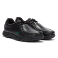Kickers Reasan Lace Herren Schwarz Leder Schuhe