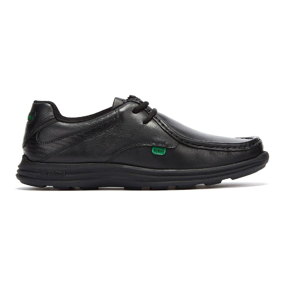 Kickers Reasan Lace Herren Schwarz Leder Schuhe