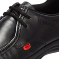 Kickers Reasan Lace Herren Schwarz Leder Schuhe