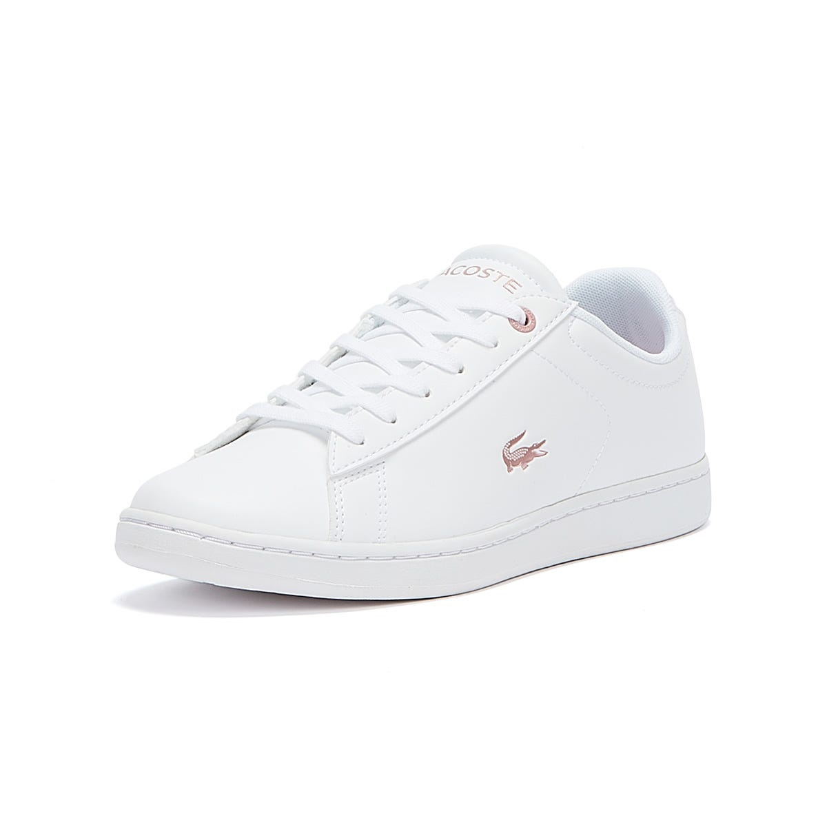 Lacoste Carnaby Evo 921 1 Junior White / Light Pink Trainers
