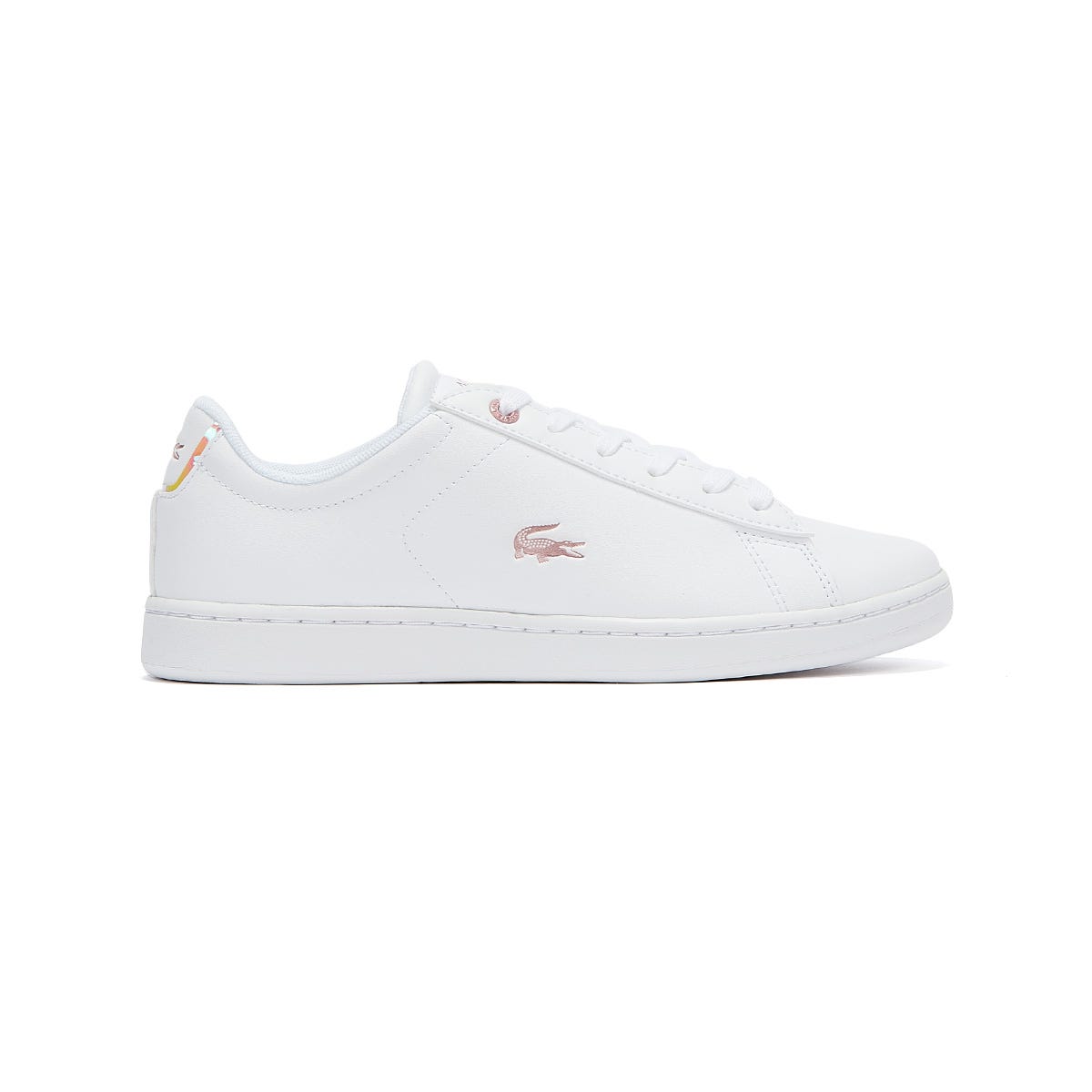 Lacoste Carnaby Evo 921 1 Junior White / Light Pink Trainers