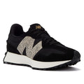 New Balance 327 Womens Animal Print Schwarz Turnschuhe