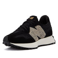 New Balance 327 Womens Animal Print Schwarz Turnschuhe