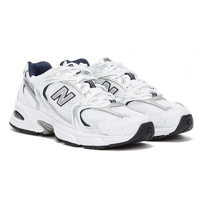 New Balance 530 Weiß / Natürliche Indigo Turnschuhe
